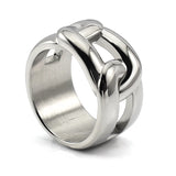 Trendy Shiny Finish Couple Rings